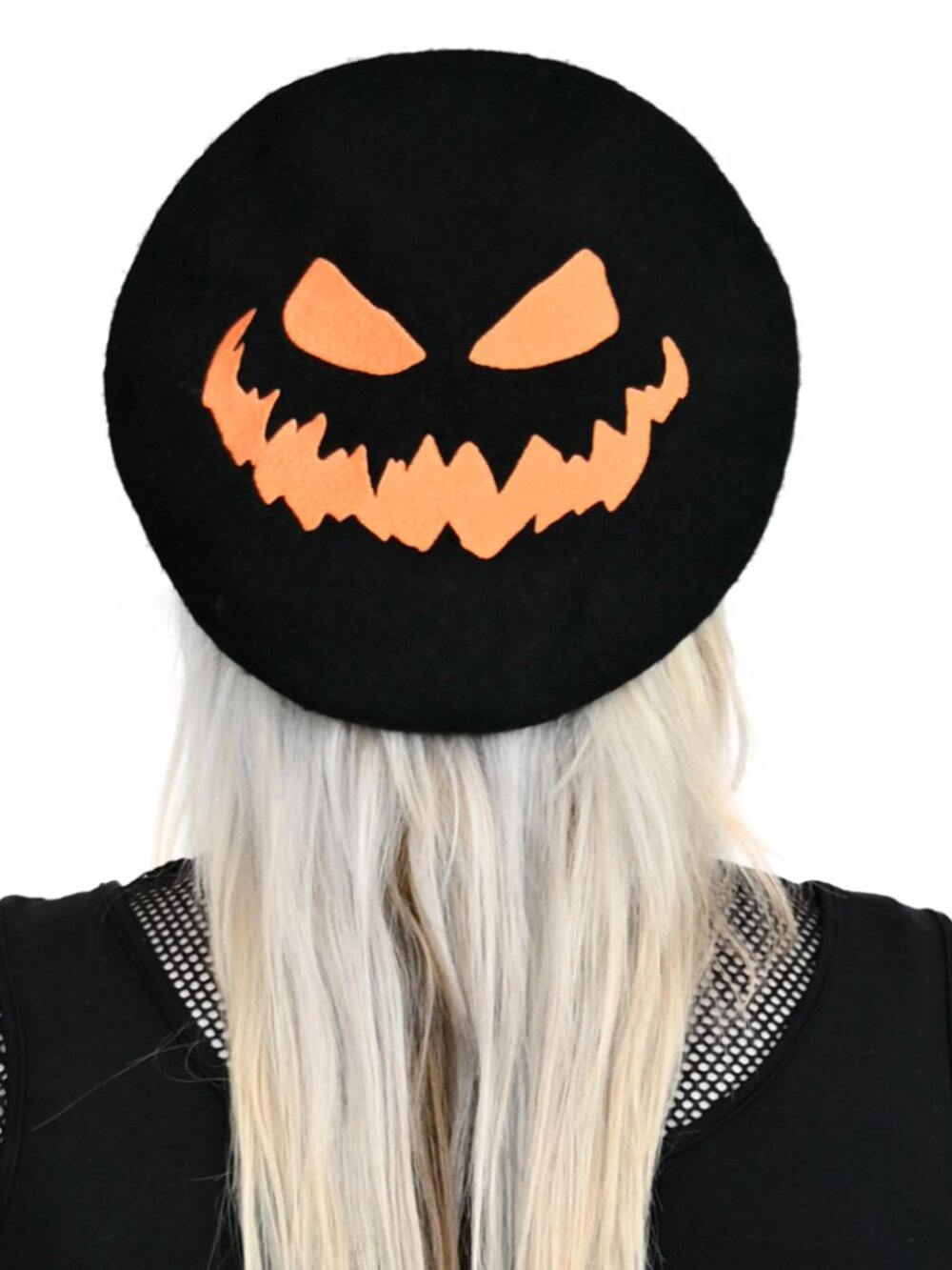 Foxblood - Pumpkin Face Beret